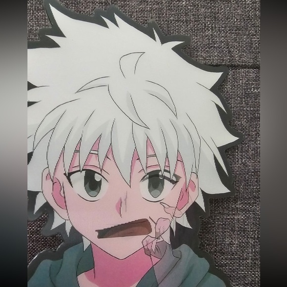 Killua Hunter x Hunter 3D Motion Sticker Japanese Anime - Picture 5 of 5